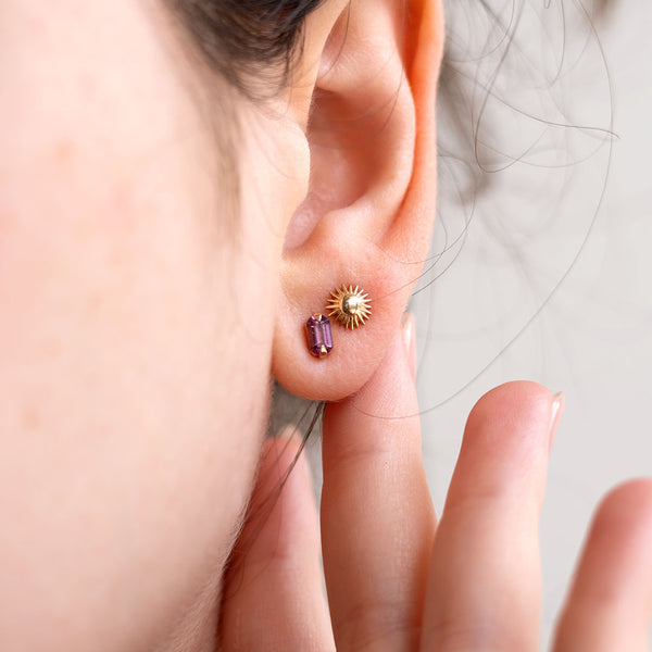 Dainty Sun Ear Stud